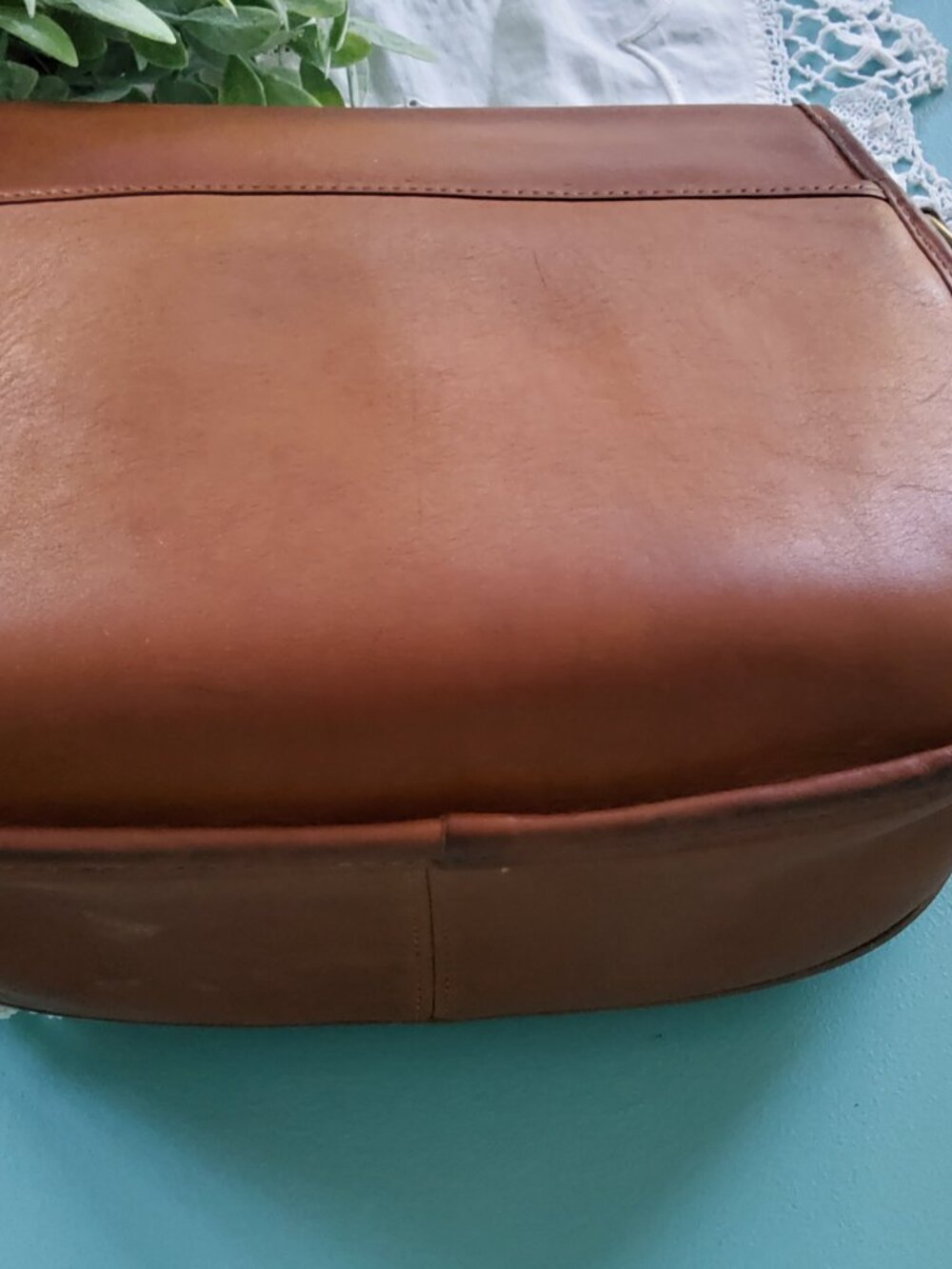 Vintage Coach Lenox Crossbody in British Tan 9918 - Picture 6 of 12